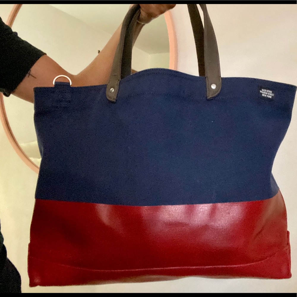 Jack Spade canvas dipped bag